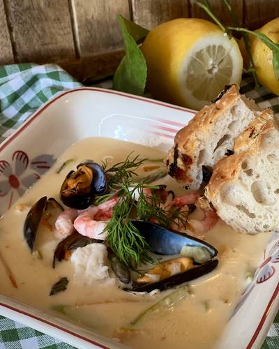 Kremet fiskesuppe