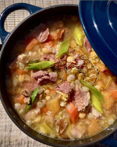 God gammeldags ertesuppe 