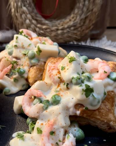 Fiskepudding i terteskjell