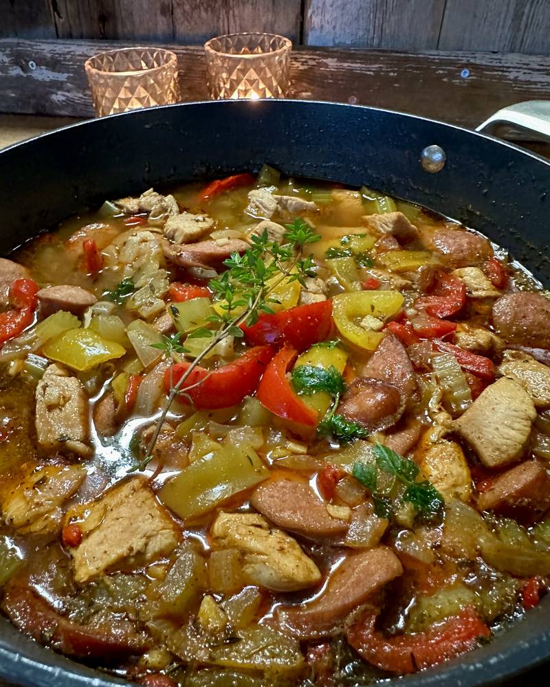 Kylling gumbo